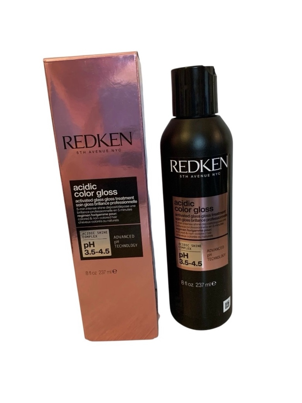 REDKEN Acidic Color Gloss Activated Glass Color Hair Mask Treatment 8 oz NEW